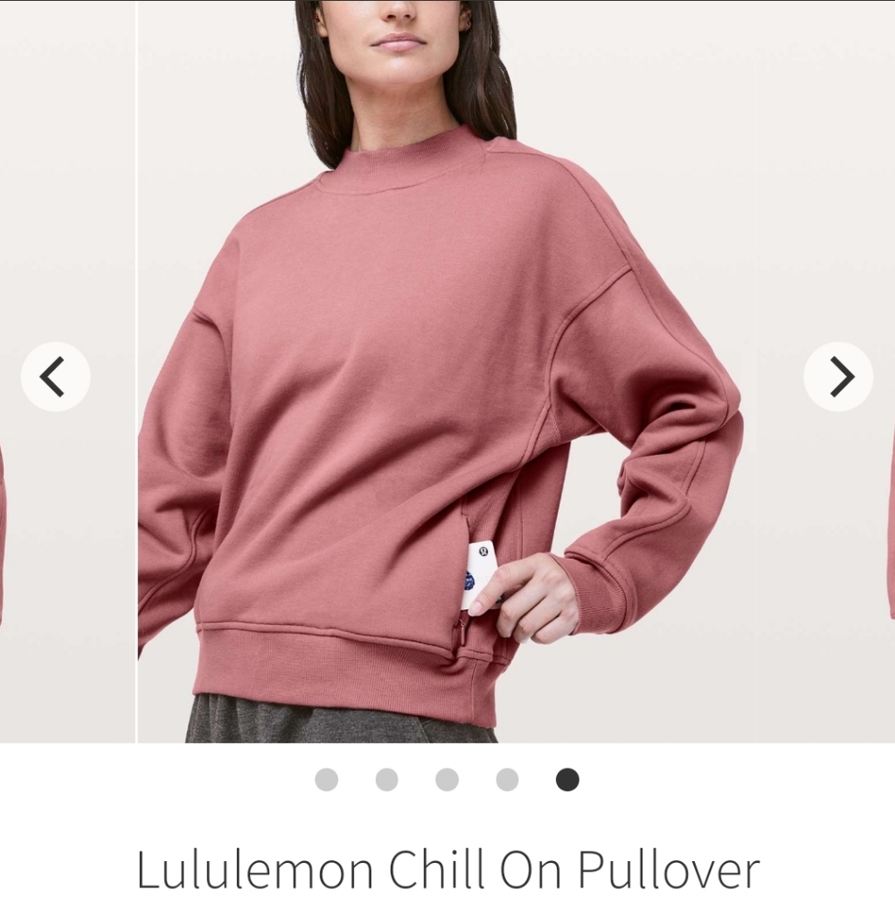 Lululemon chill on pullover
